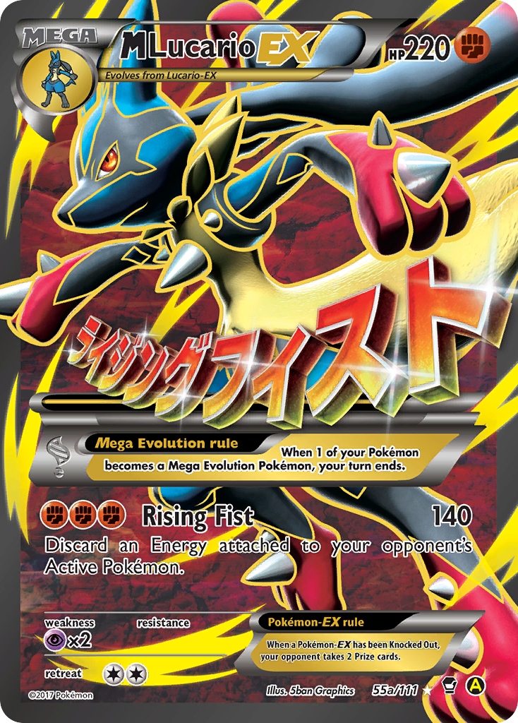 M Lucario-EX – Furious Fists