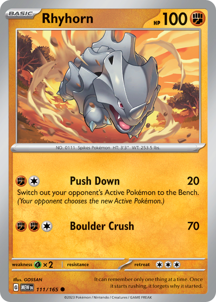 Rhyhorn – 151
