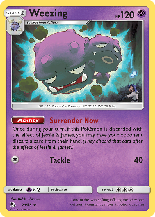 Weezing – Hidden Fates