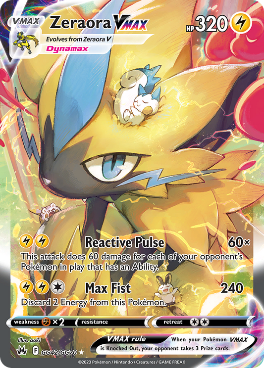 Zeraora VMAX – Crown Zenith Galarian Gallery