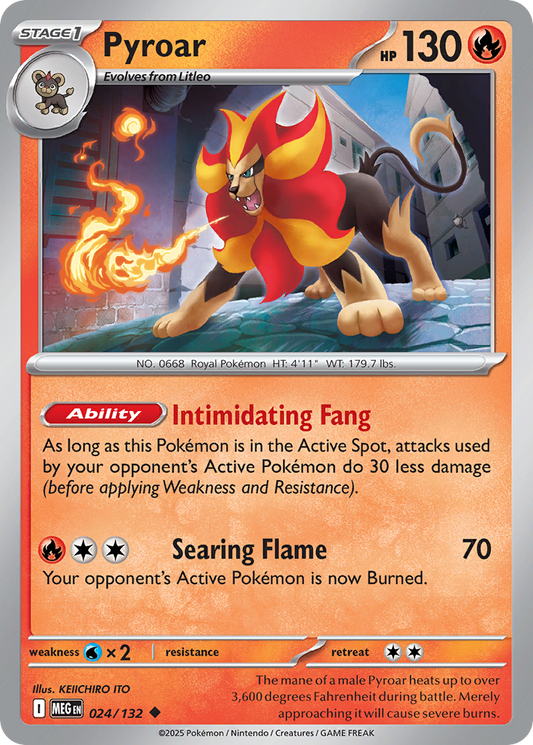 Pyroar – Mega Evolution
