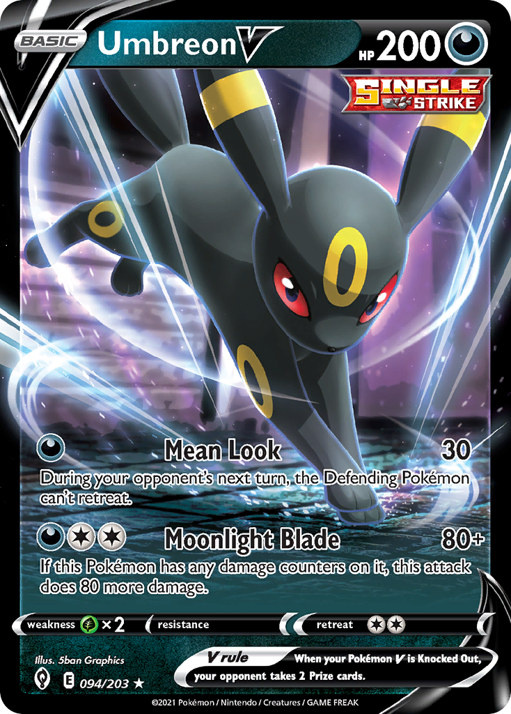 Umbreon V – Evolving Skies