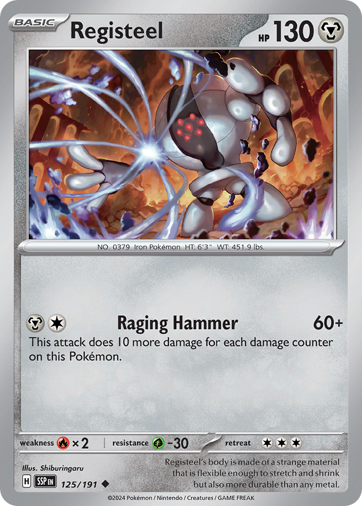 Registeel – Surging Sparks