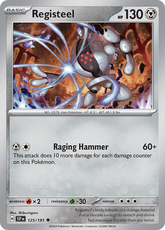 Registeel – Surging Sparks