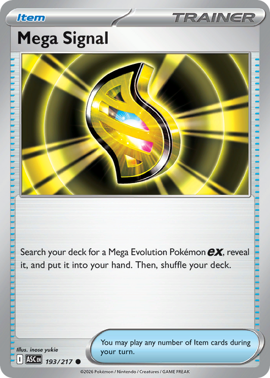 Mega Signal – Ascended Heroes