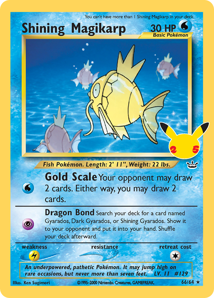 Shining Magikarp – Celebrations: Classic Collection