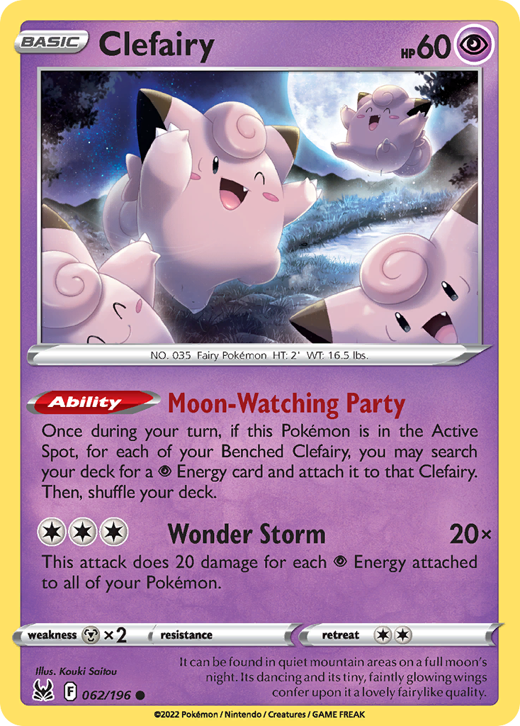 Clefairy – Lost Origin