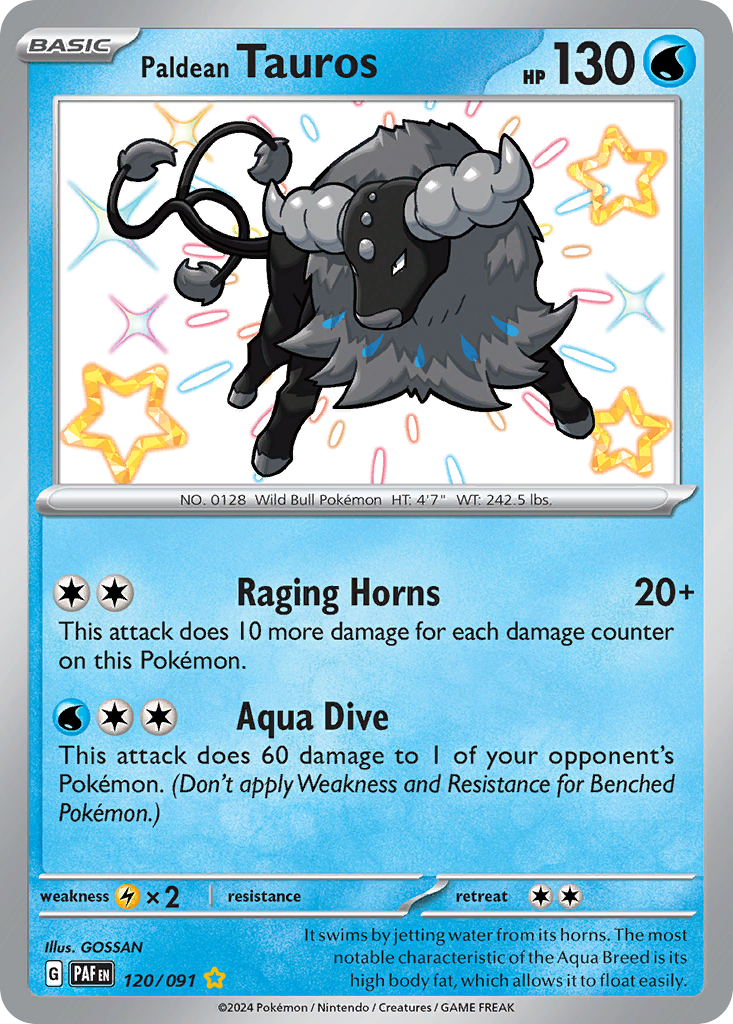 Paldean Tauros – Paldean Fates