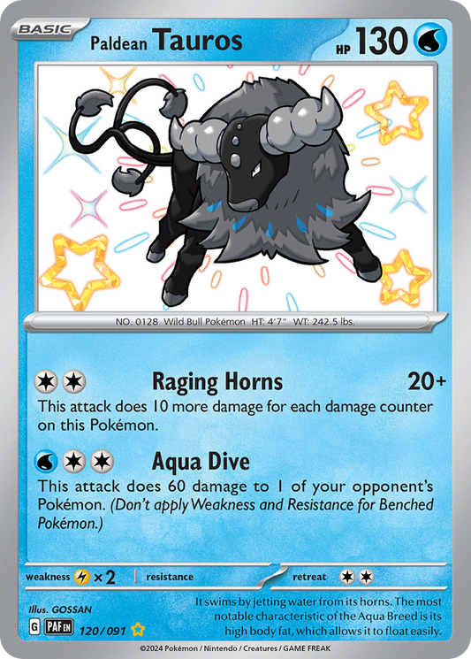 Paldean Tauros – Paldean Fates