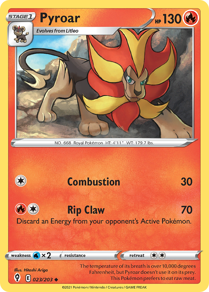 Pyroar – Evolving Skies