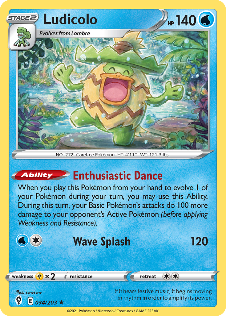 Ludicolo – Evolving Skies