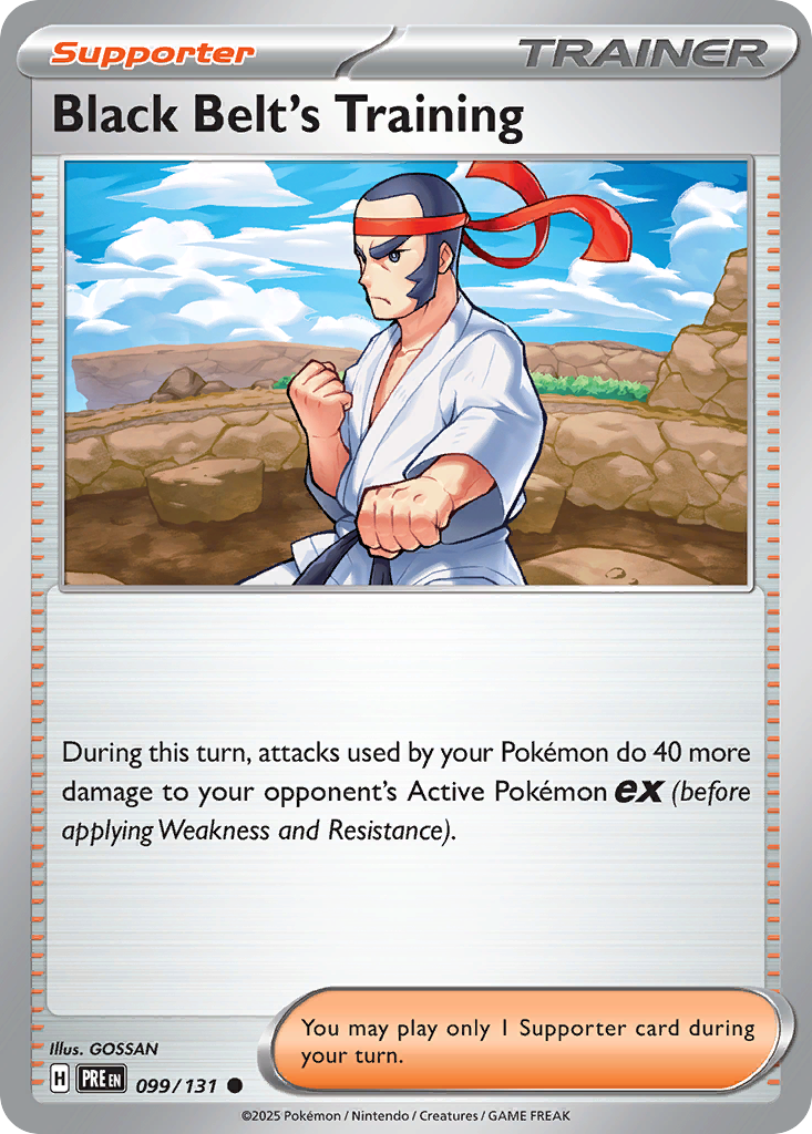 Black Belt's Training – Prismatic Evolutions