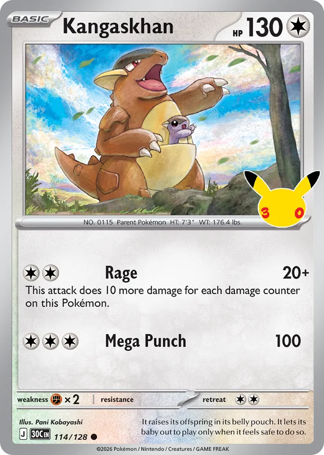 Kangaskhan – 30th Celebration