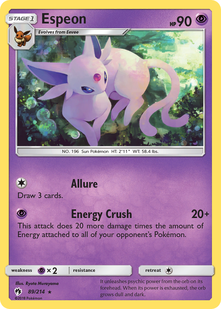 Espeon – Lost Thunder