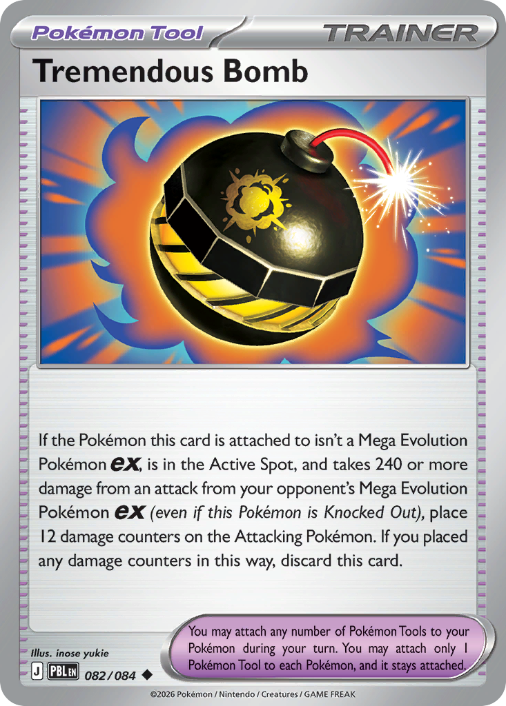 Tremendous Bomb – Pitch Black