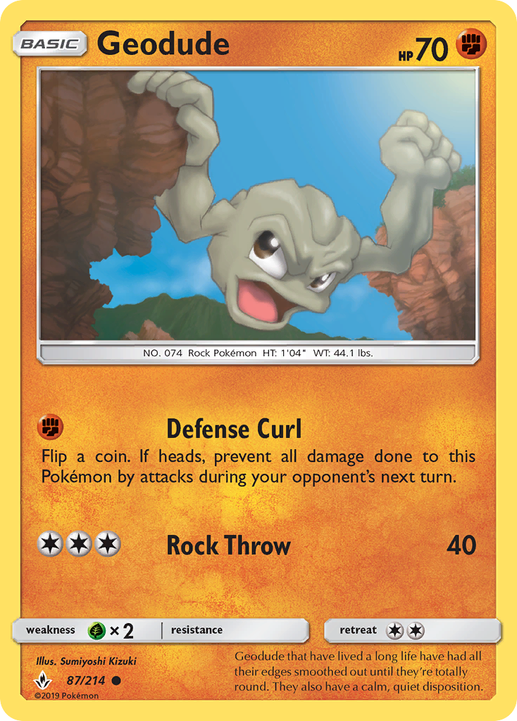 Geodude – Unbroken Bonds
