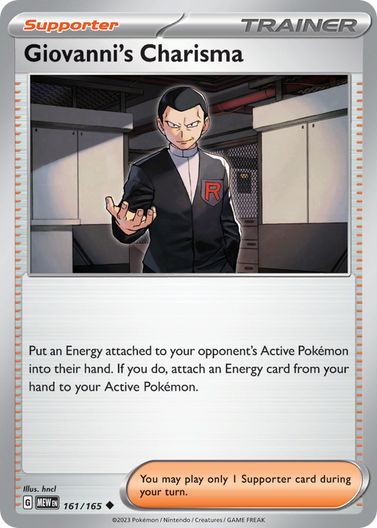 Giovanni's Charisma – 151