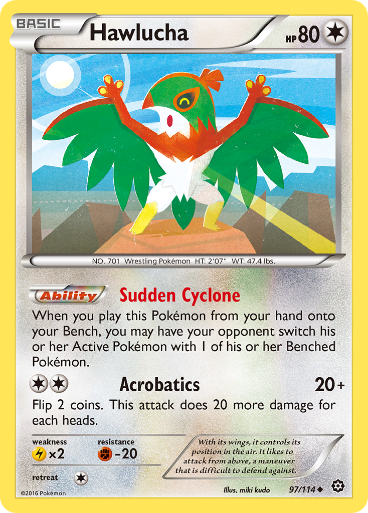 Hawlucha – Steam Siege