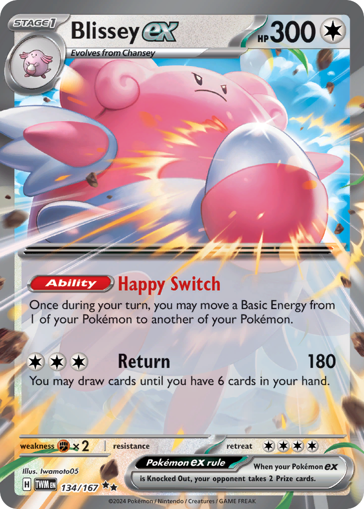 Blissey ex – Twilight Masquerade