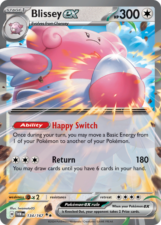 Blissey ex – Twilight Masquerade