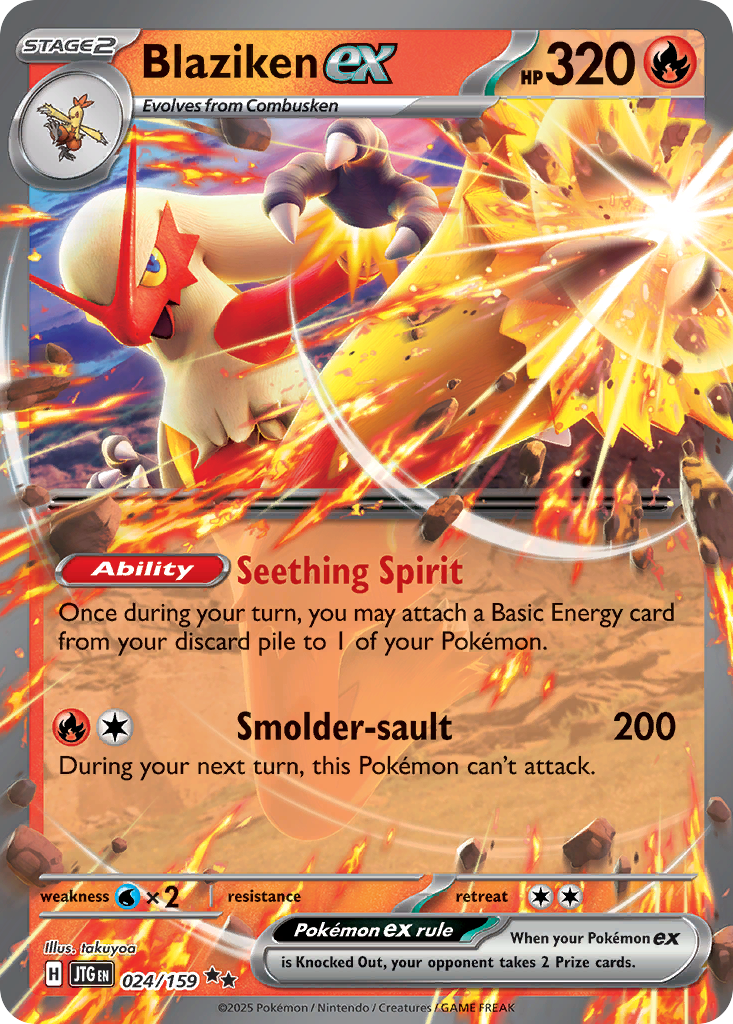 Blaziken ex – Journey Together