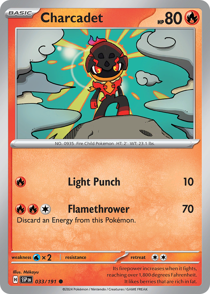 Charcadet – Surging Sparks