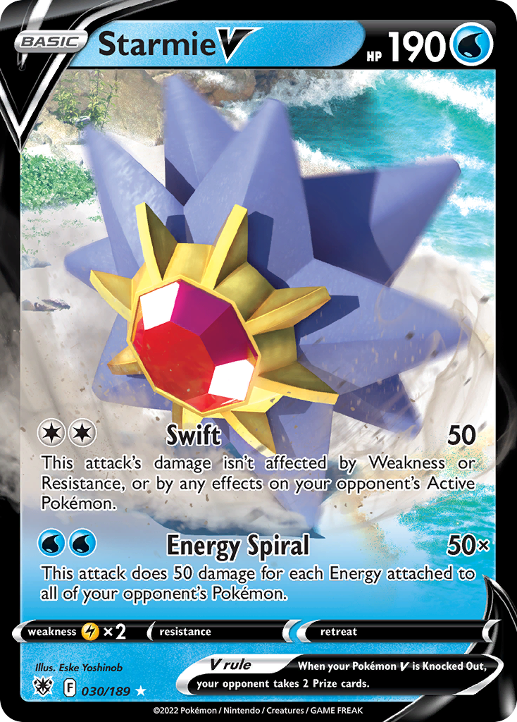 Starmie V – Astral Radiance