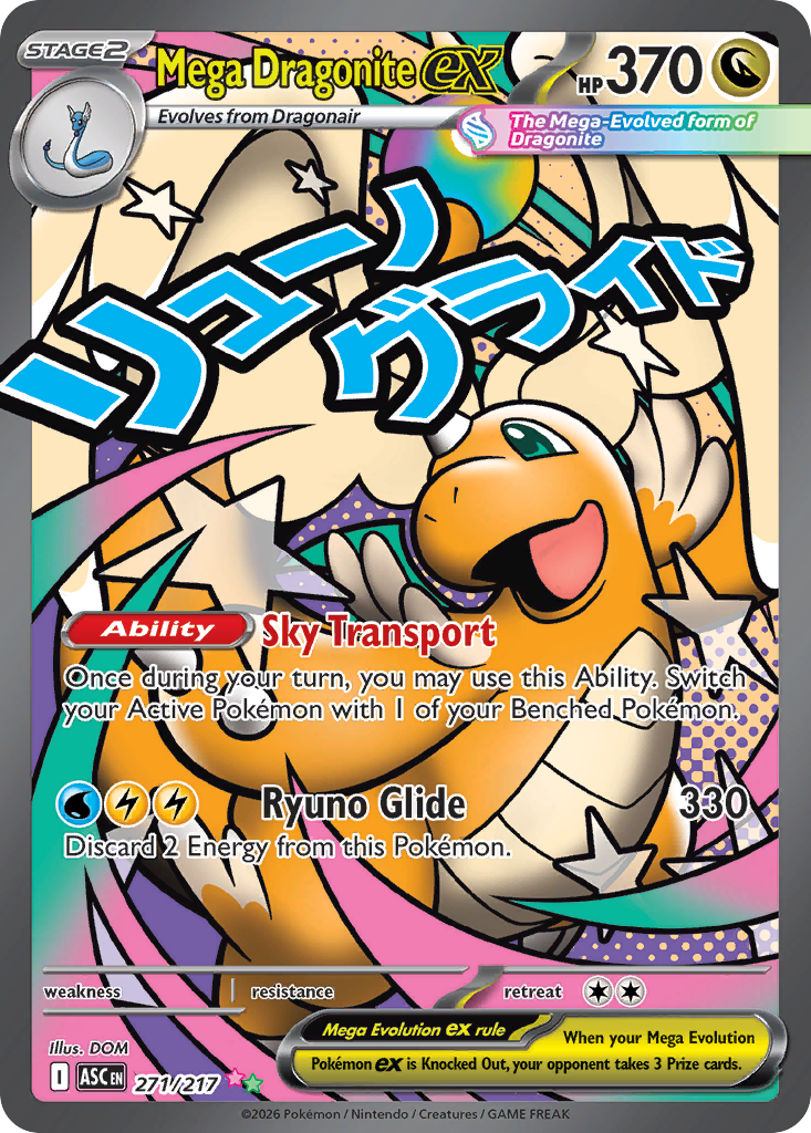 Mega Dragonite ex – Ascended Heroes