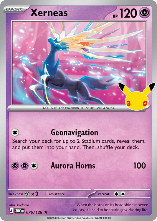 Xerneas – 30th Celebration