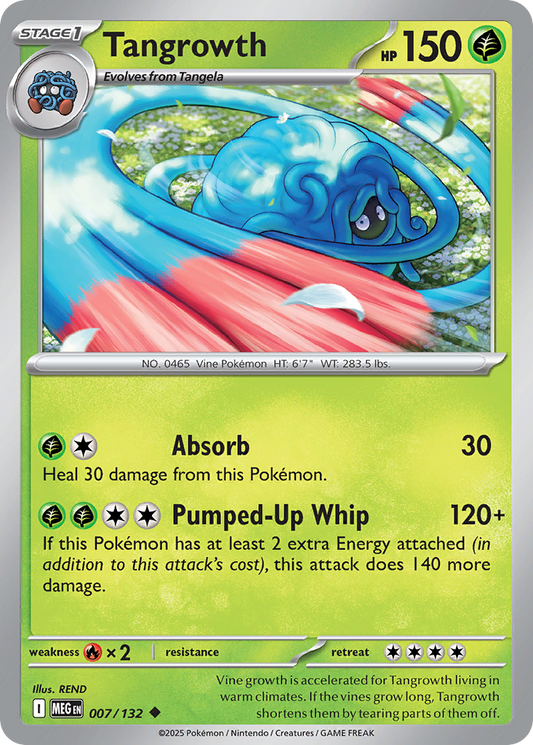 Tangrowth – Mega Evolution