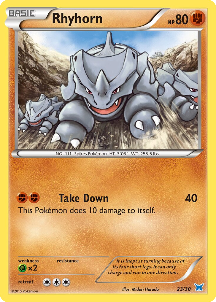 Rhyhorn – XY Trainer Kit Latios
