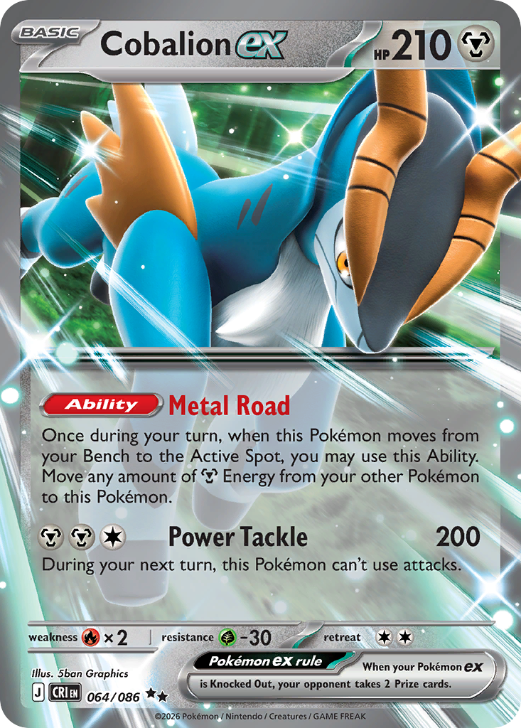 Cobalion ex – Chaos Rising