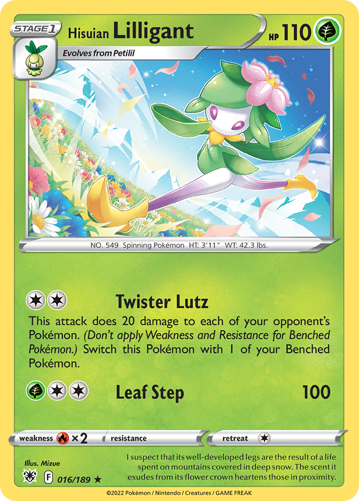 Hisuian Lilligant – Astral Radiance