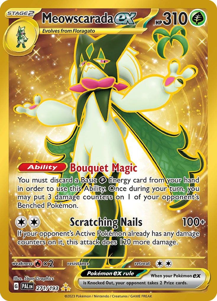 Meowscarada ex – Paldea Evolved
