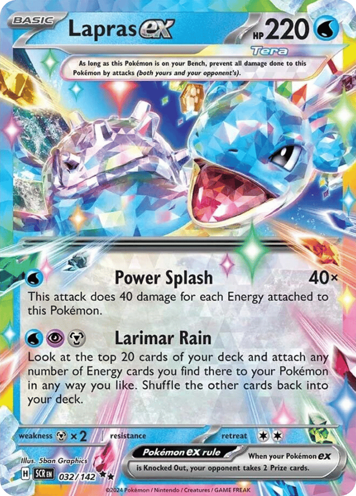 Lapras ex – Stellar Crown