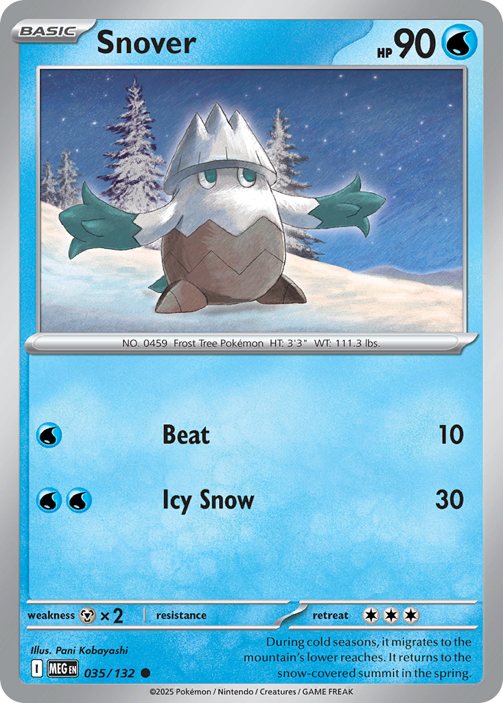 Snover – Mega Evolution