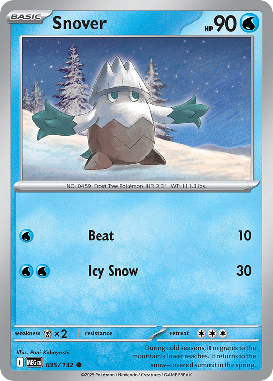 Snover – Mega Evolution