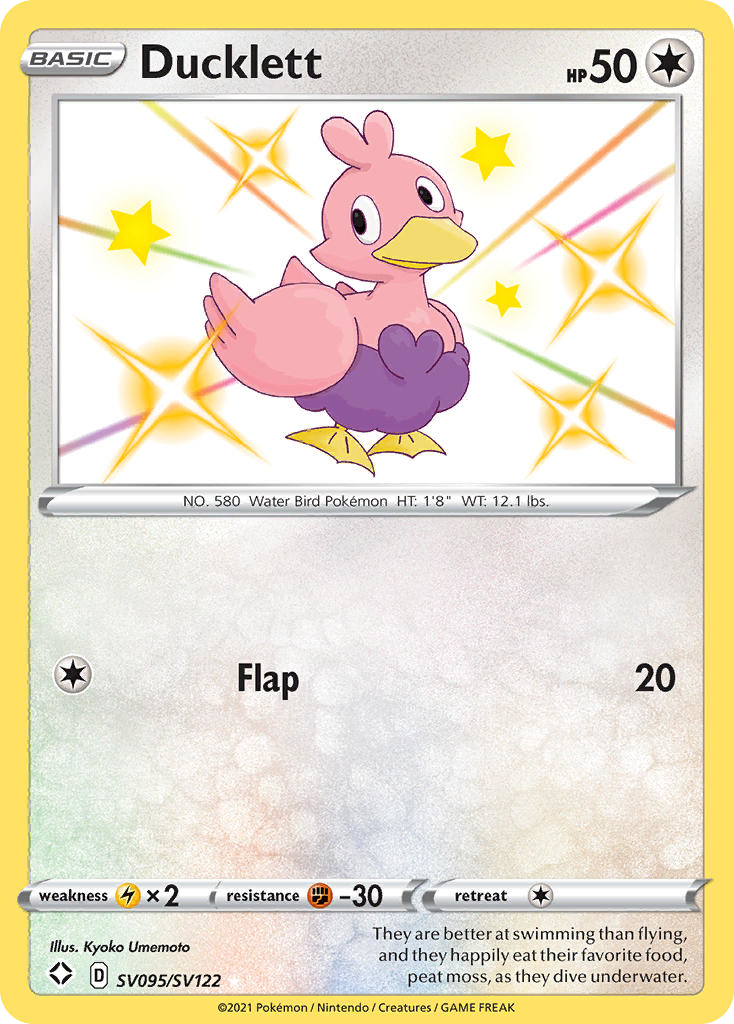 Ducklett – Shining Fates Shiny Vault