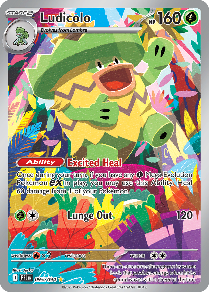 Ludicolo – Phantasmal Flames