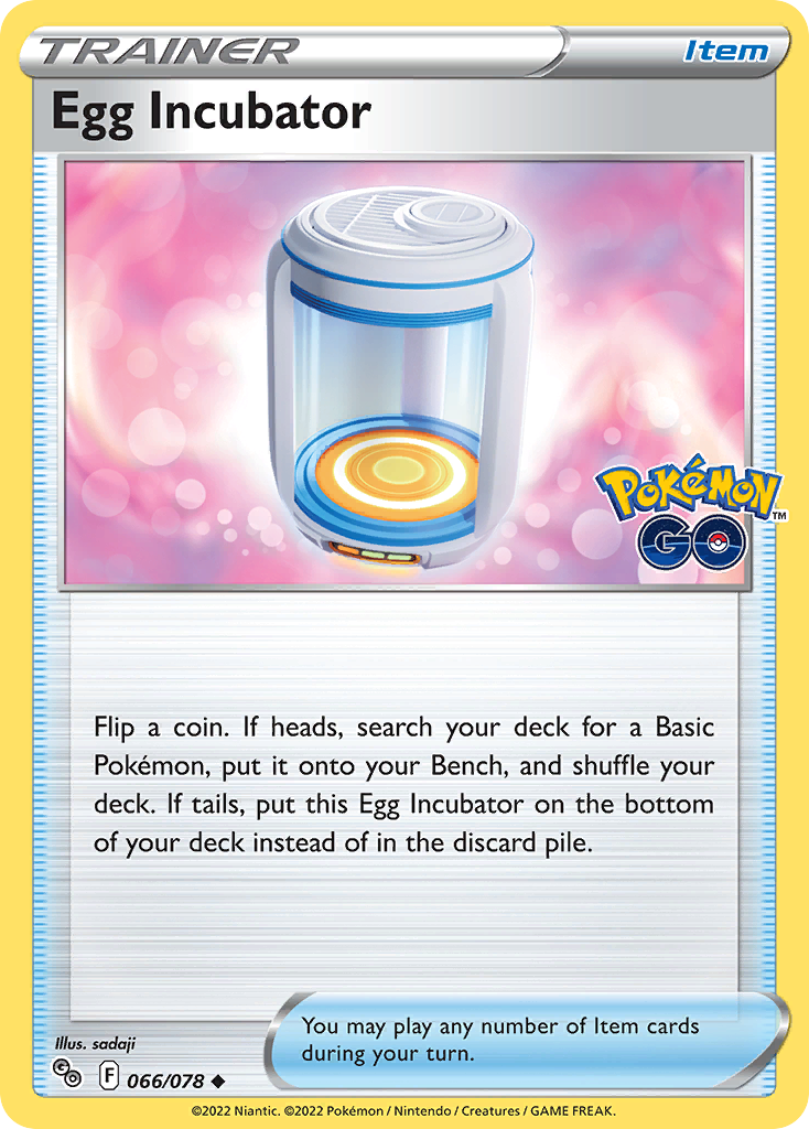 Egg Incubator – Pokémon GO