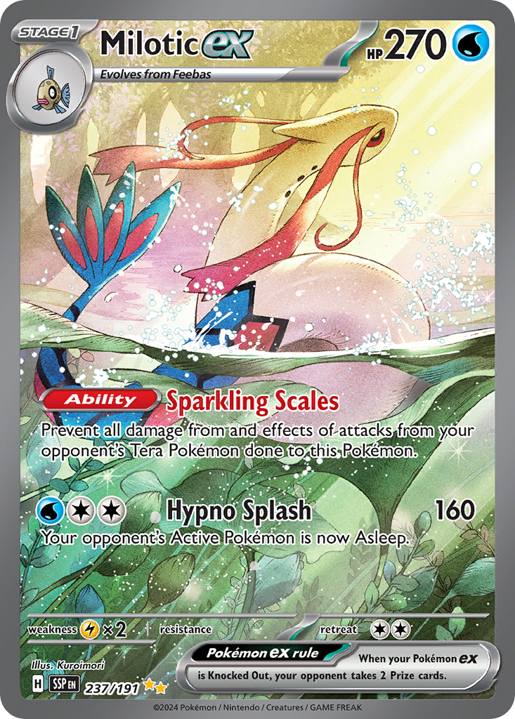 Milotic ex – Surging Sparks