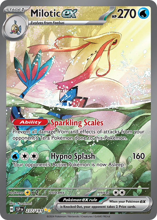 Milotic ex – Surging Sparks