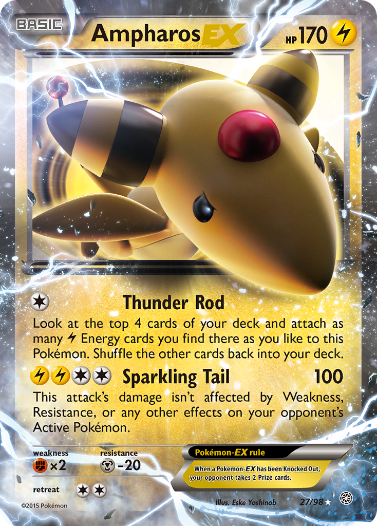 Ampharos-EX – Ancient Origins