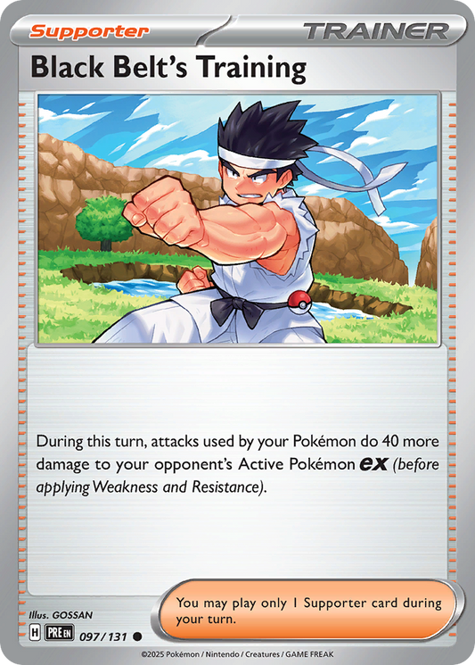 Black Belt's Training – Prismatic Evolutions