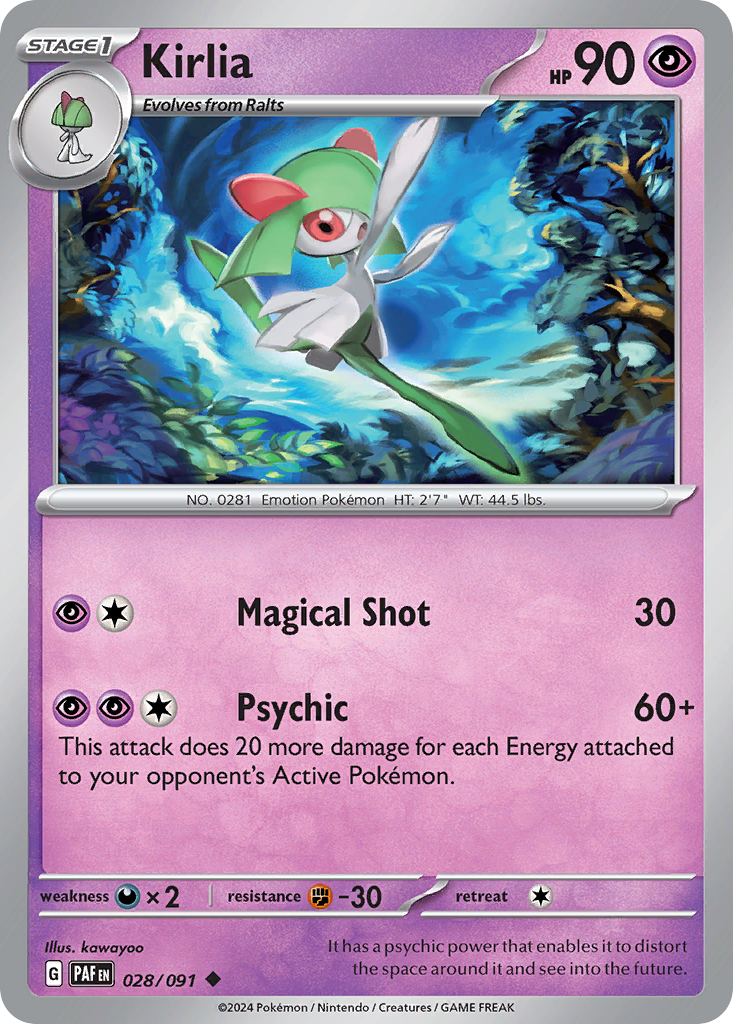 Kirlia – Paldean Fates