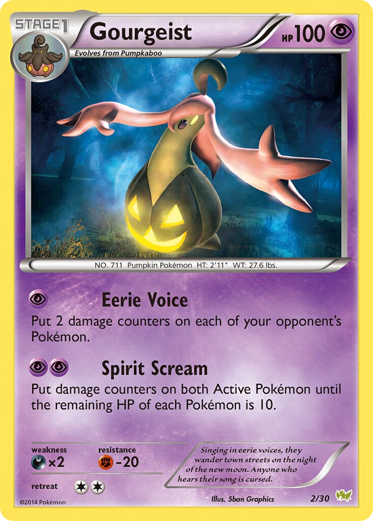Gourgeist – XY Trainer Kit Noivern