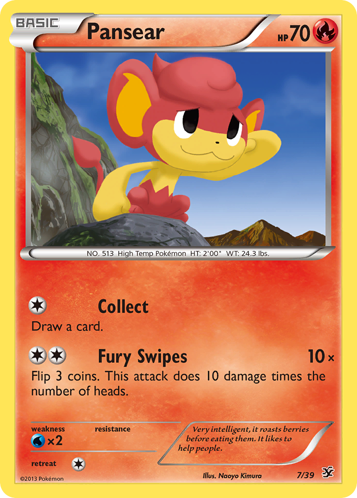 Pansear – Kalos Starter Set