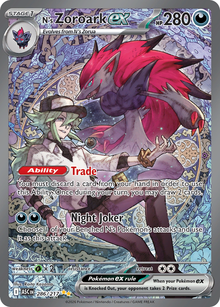 N's Zoroark ex – Ascended Heroes
