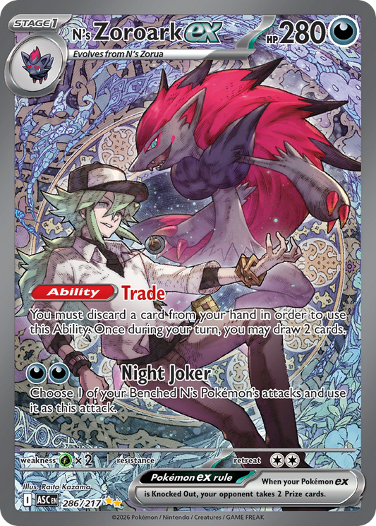 N's Zoroark ex – Ascended Heroes
