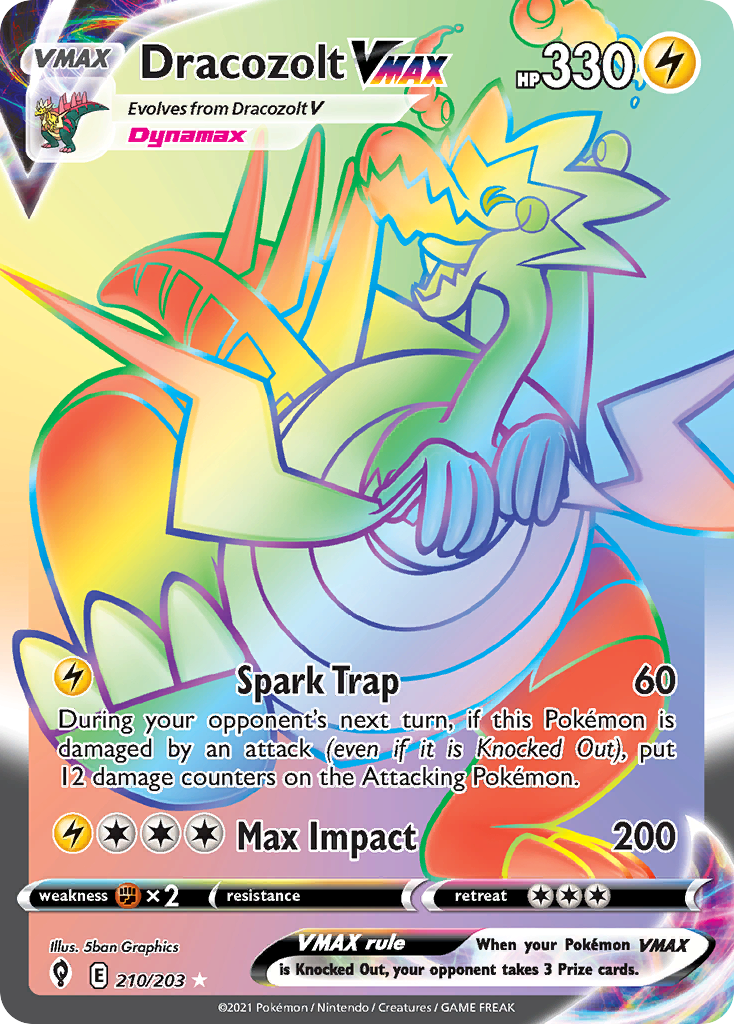 Dracozolt VMAX – Evolving Skies